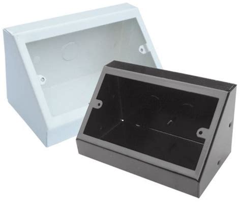 bench mounted electrical socket box|surface mounted double socket.